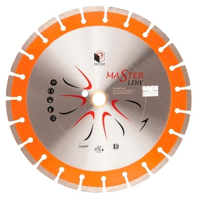Диск алмазный DIAM MASTER LINE 450х3,4х10х32/25,4 (универсал)