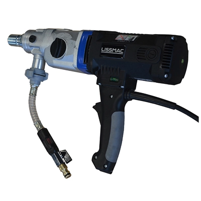 фото алмазная дрель lissmac cdm 20 p (220 в, сухое и мокрое бурение)