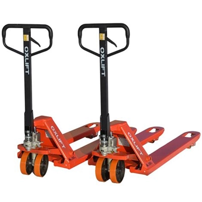 фото ручная гидравлическая тележка oxlift ox25-pu115