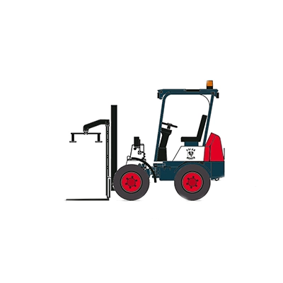 фото дизельный погрузчик polar badger wl 35b