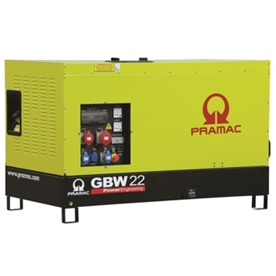 Дизельный генератор PRAMAC GBW15Y LINZ трехфазный в кожухе