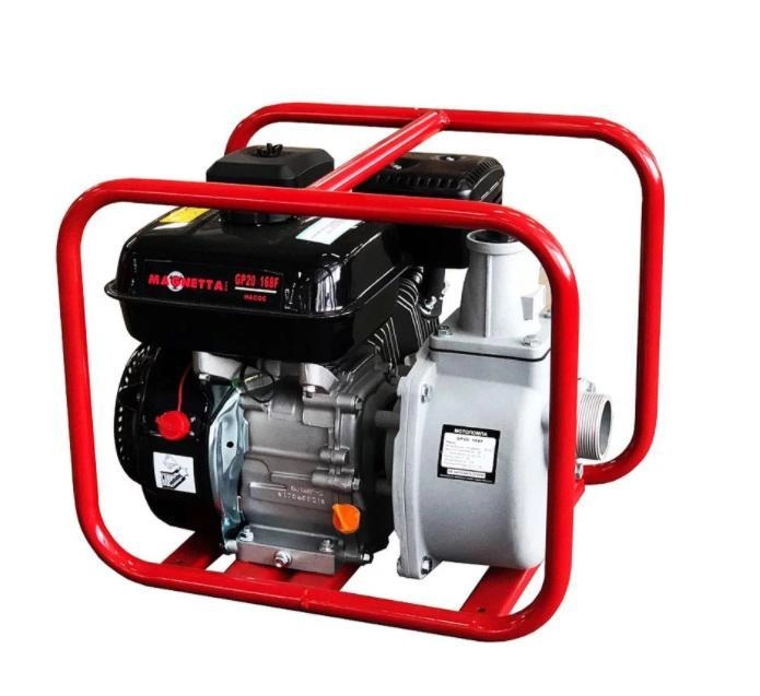 фото мотопомпа бензиновая magnetta gp20-168f