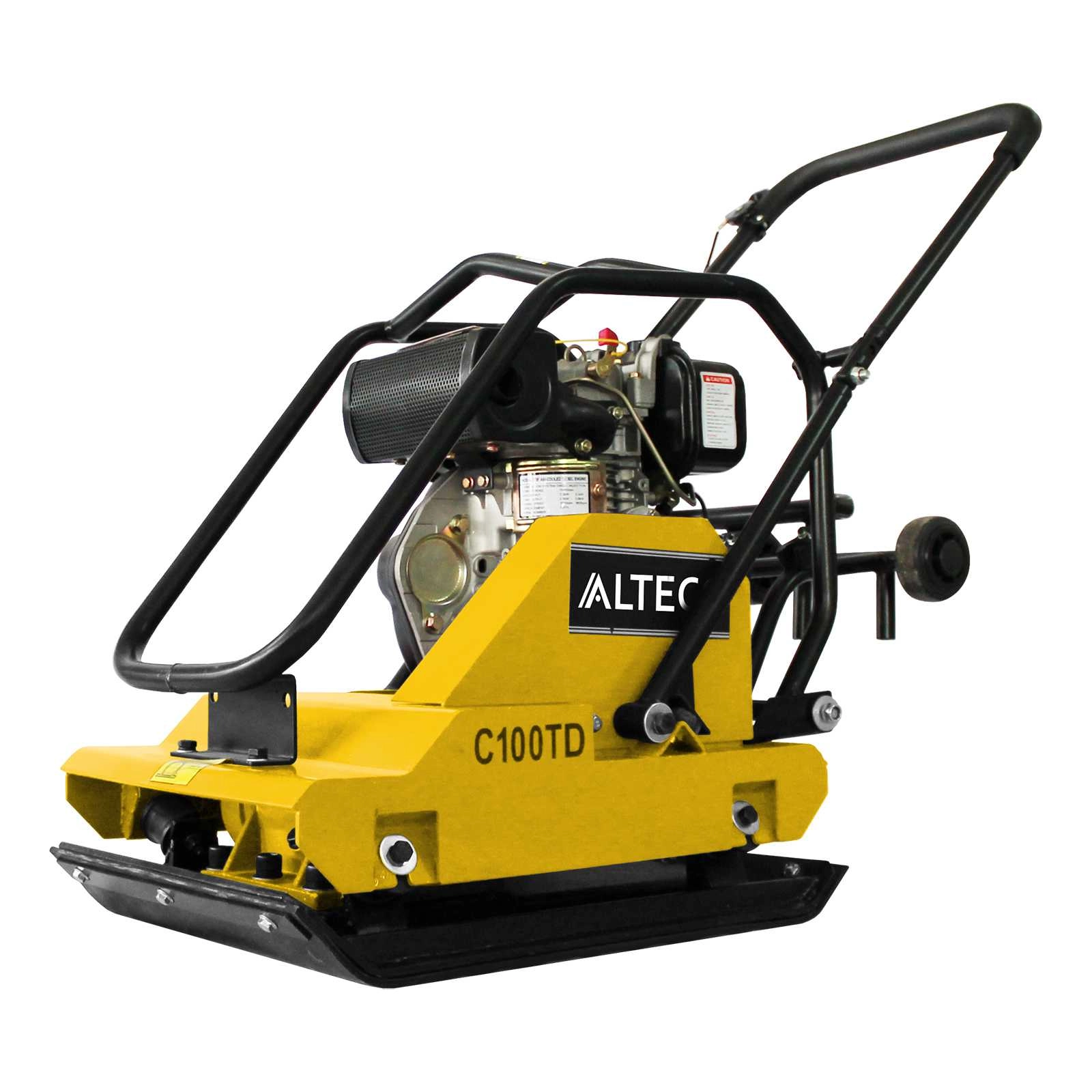 фото виброплита alteco c100td