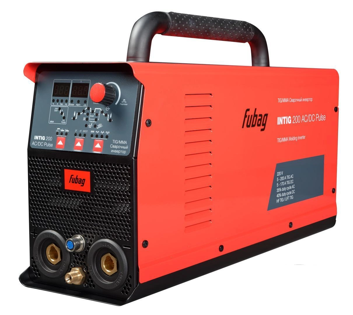 фото инвертор сварочный fubag irtig 200 ac/dc pulse (31564)
