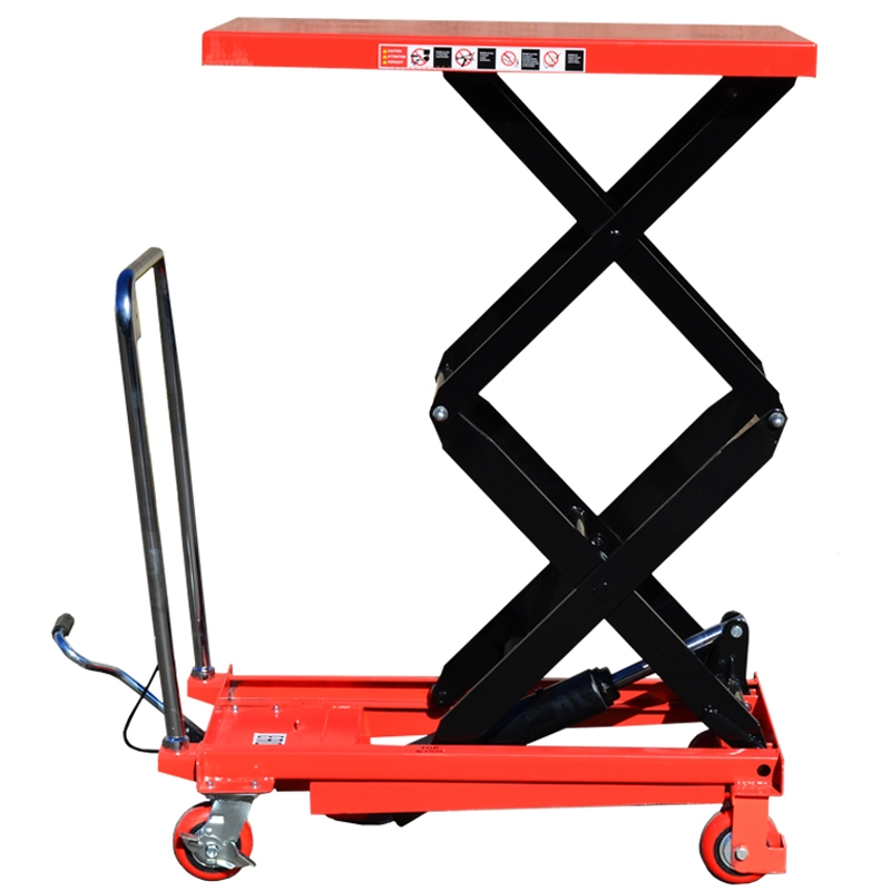 фото гидравлический подъемный стол передвижной oxlift oxfd-50 1500 мм 500 кг