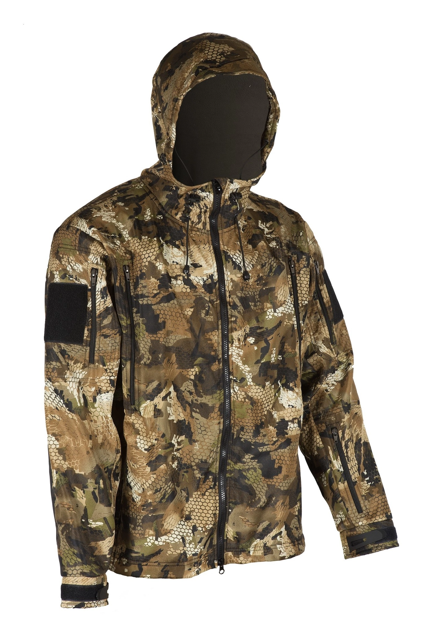 фото куртка демисезонная камелот цвет питон ткань softshell