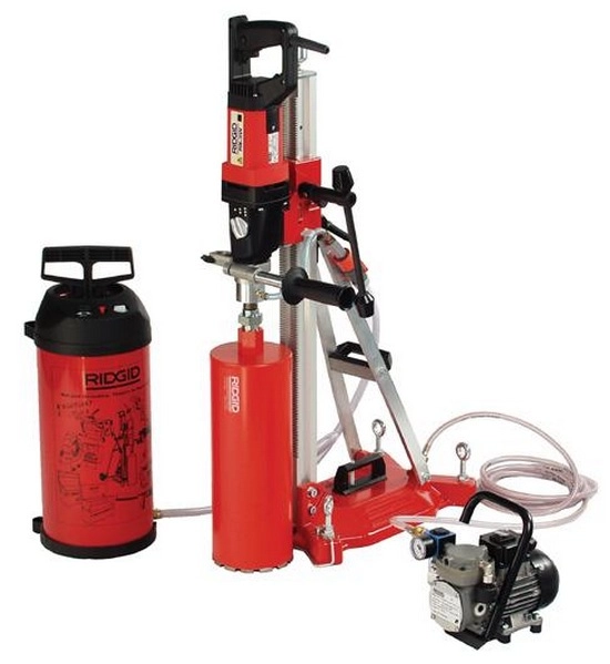 фото установка алмазного бурения ridgid rb-3w