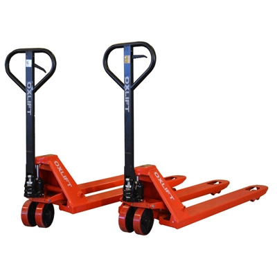 фото ручная гидравлическая тележка oxlift ox20-pu115