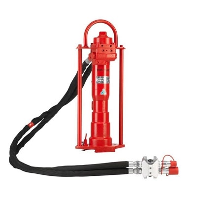 фото гидравлический молоток (копер) для забивания столбов chicago pneumatic pdr75rv