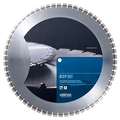 Алмазный диск по бетону LISSMAC BSP 201 (650 мм, 24X4,8X14 мм)