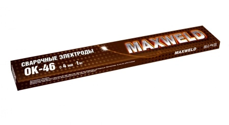 фото электроды maxweld ок-46 4мм 1кг
