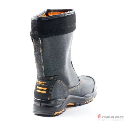 фото сапоги perfect protection prb6-ck пу/нитрил с кп и ас чёрный