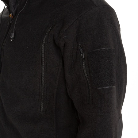 фото куртка демисезонная камелот цвет черный ткань polarfleece