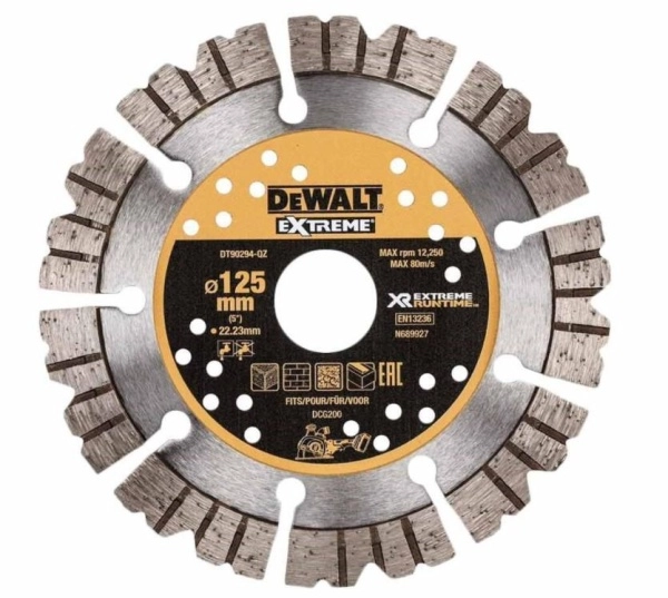 Круг алмазный DEWALT (DT90294-QZ) Ф125х22мм
