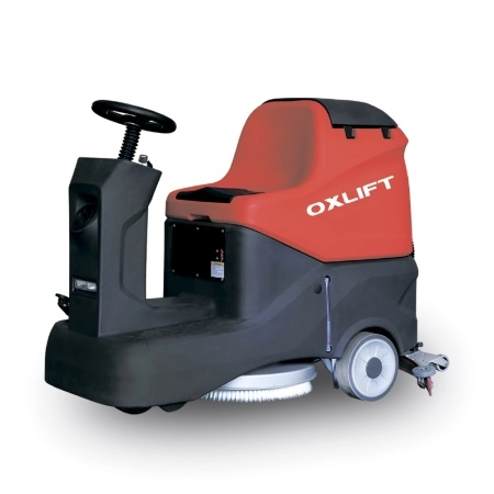 фото высокопроизводительная поломоечная машина oxlift nr530 с управлением сидя