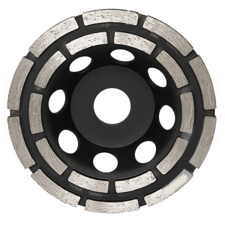 Алмазная чашка ESPIRA двухрядная SGDP ECO 125х22,23х5 мм
