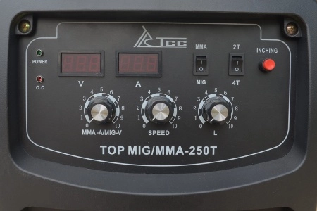 фото сварочный полуавтомат tss top mig/mma-250t