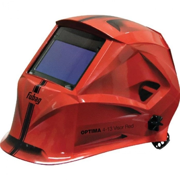 фото маска optima 4-13 visor red