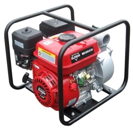 фото мотопомпа elitech мб 600 д 50