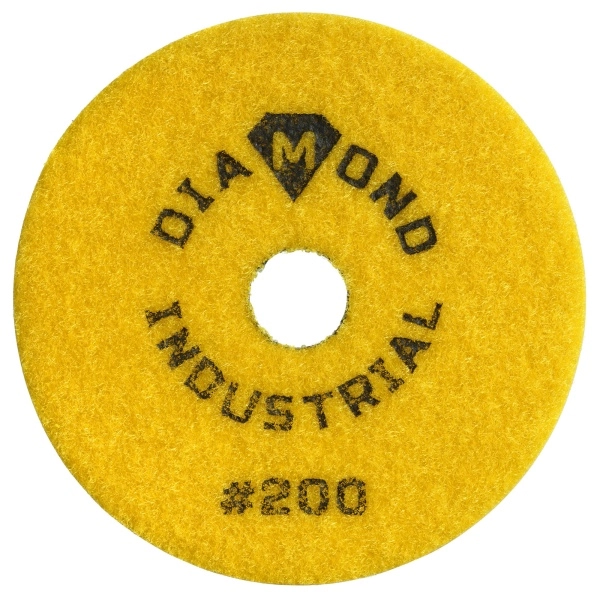 Круг алмазный гибкий шлифовальный Черепашка 100 мм, №200 Diamond Industrial