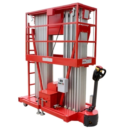 фото подъемник телескопический самоходный grost double drive 0.2-12