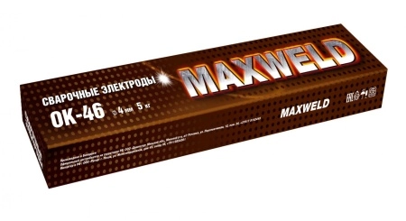 фото электроды maxweld ок-46 4мм 5кг