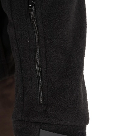 фото куртка демисезонная камелот цвет черный ткань polarfleece