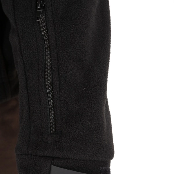фото куртка демисезонная камелот цвет черный ткань polarfleece
