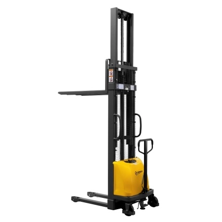 фото штабелер с электроподъемом cdd15b-e (1500 кг; 3,5 м; 12в / 120ач) smartlift