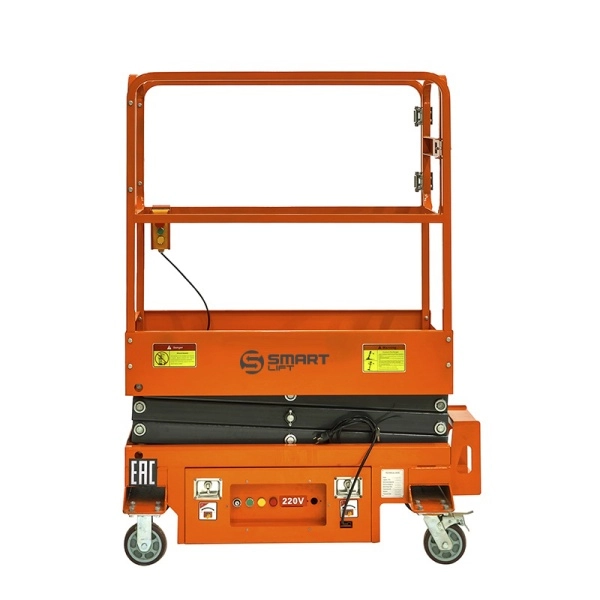 фото подъемник ножничный несамоходный sjy-0.3-3.9 (220в; 300 кг; 3,9 м) smartlift