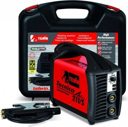 фото сварочный аппарат tecnica 211/s 230v acx plastic c.case