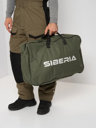 фото костюм зимний siberia цвет хаки/черный ткань breathable