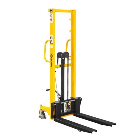 фото штабелер гидравлический sda 0516 (500 кг; 1,6 м; вилы 210-620 мм) smartlift