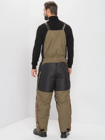 фото костюм зимний поплавок siberia floating цвет хаки/черный ткань breathable