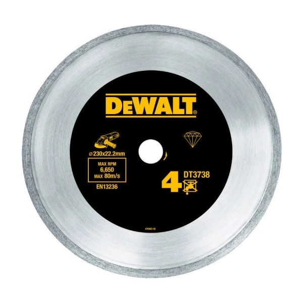 Круг алмазный DEWALT (DT3738-XJ) Ф230х22мм по керамике