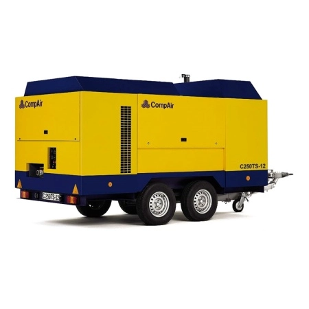 Передвижной дизельный винтовой компрессор COMPAIR C270TS-9