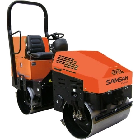 фото каток двухвальцовый samsan rvr 225