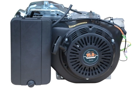 фото двигатель бензиновый tss km420ce-v (вал-конус, электростартер)