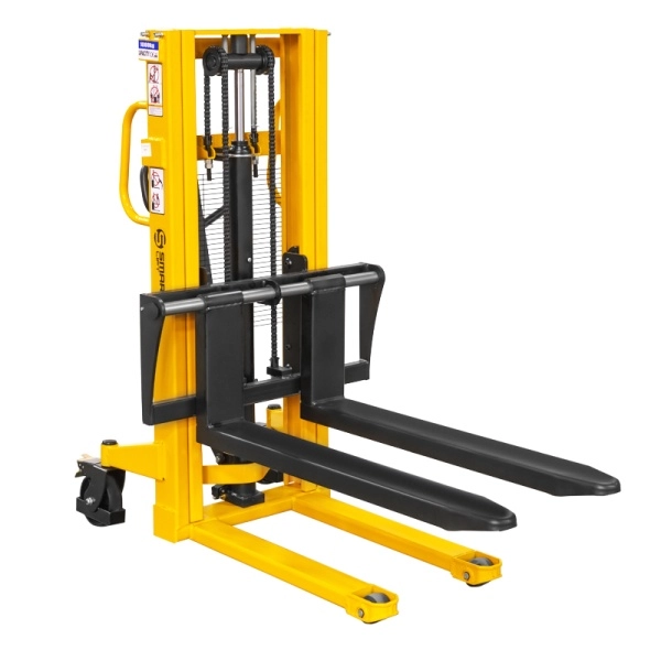 фото штабелер гидравлический sda 1020 (1000 кг; 2 м; вилы 300-850 мм) smartlift