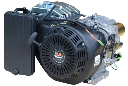 фото двигатель бензиновый tss km420ce-v (вал-конус, электростартер)