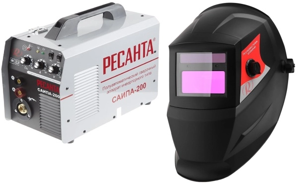 фото набор сварочный полуавтомат саипа-200 +маска мс-3