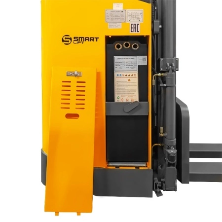 фото штабелер самоходный с кабиной cdd15c (1500 кг; 6,5 м; li-ion 25,6в / 300ач, pv, eps) smartlift