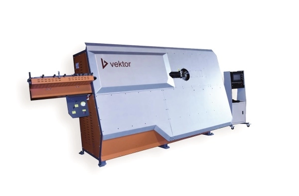 фото станок для гибки арматуры vektor agw4-12c c чпу