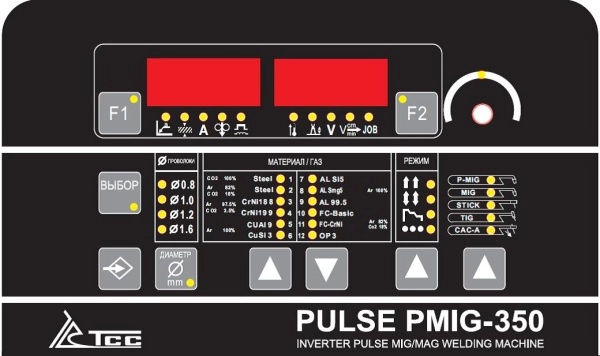 фото полуавтомат импульсной сварки tss pulse pmig-350