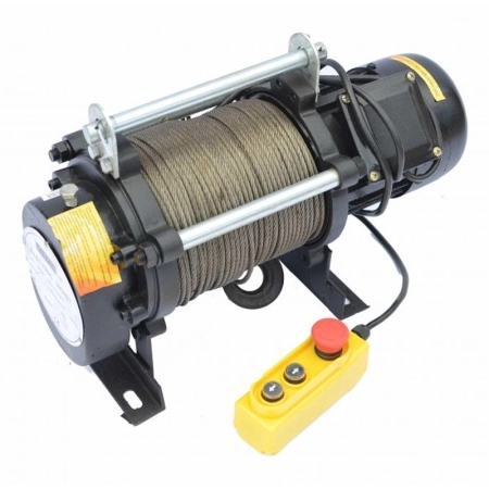 фото лебедка электрическая zitrek kcd-500/1000/380v канат 100м