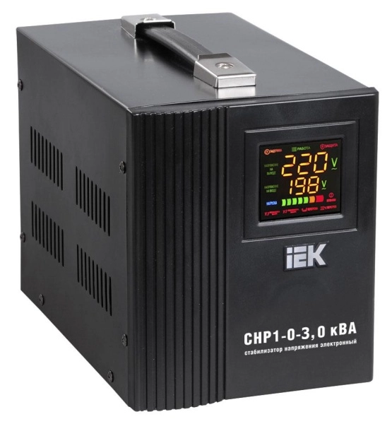 фото стабилизатор напряжения iek снр1-0- 3 ква