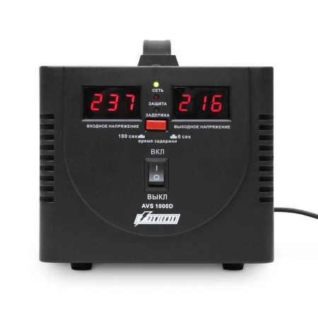 фото стабилизатор напряжения powerman avs 1000d black