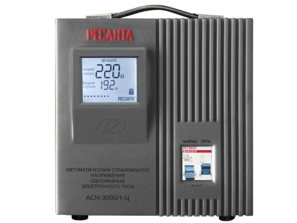 фото стабилизатор напряжения ресанта асн-3000/1-ц