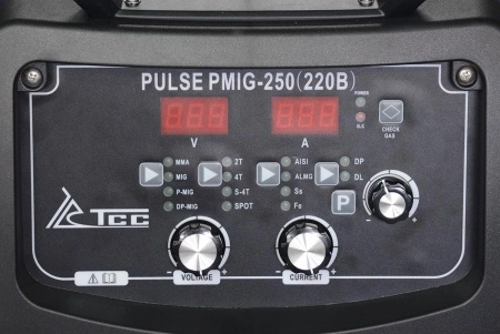 фото полуавтомат для сварки алюминия tss pulse pmig-250 (220в)