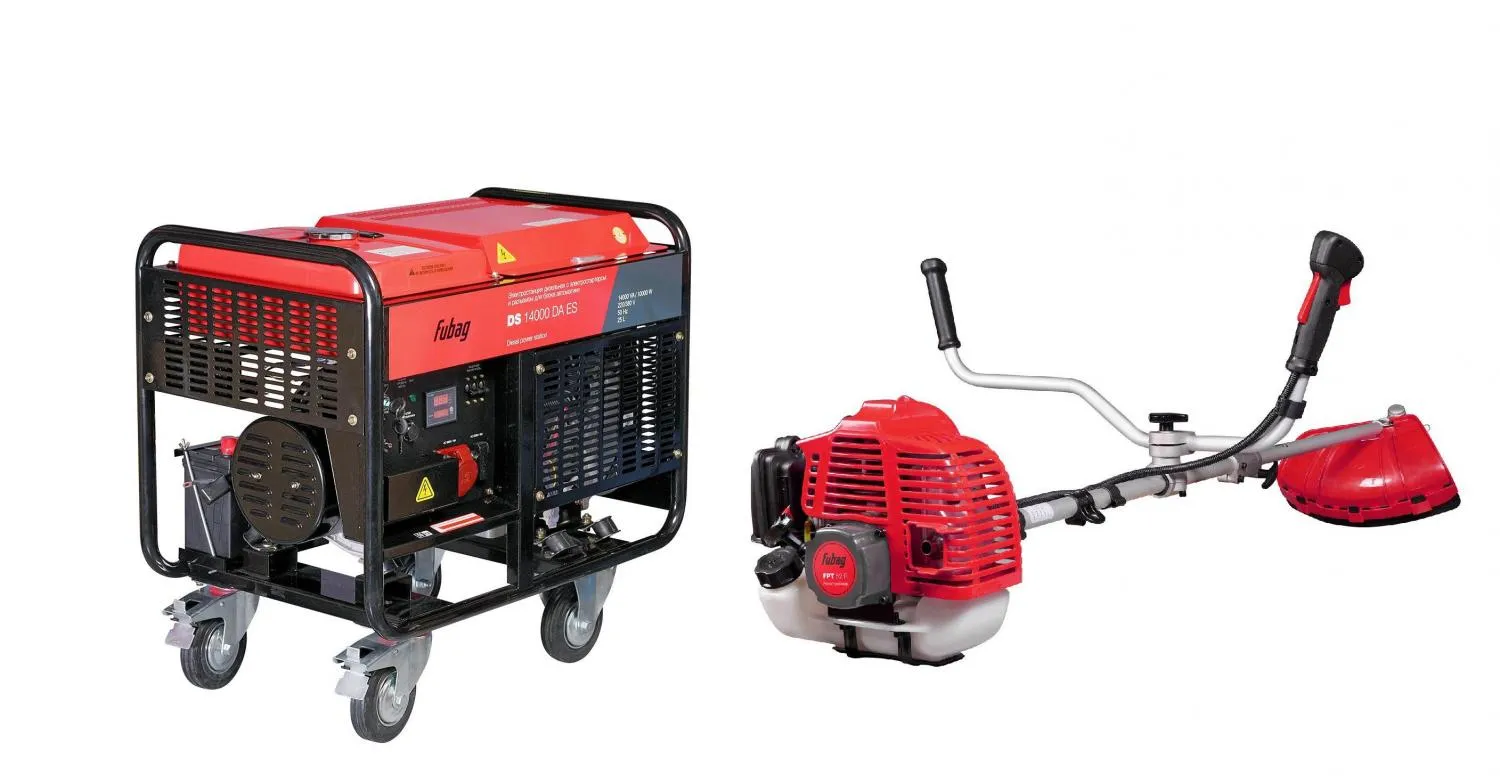Набор FUBAG Дизельный генератор DS 14000DA ES +Мотокоса FPT 52R (38713)